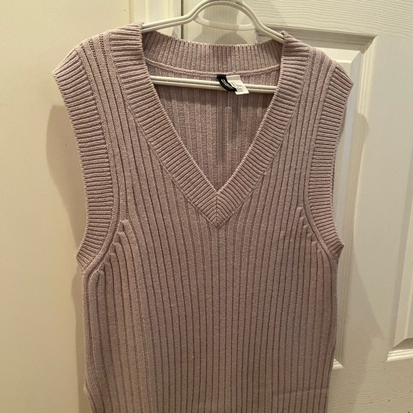 Lavender Sweater Vest - Picture 1 of 4